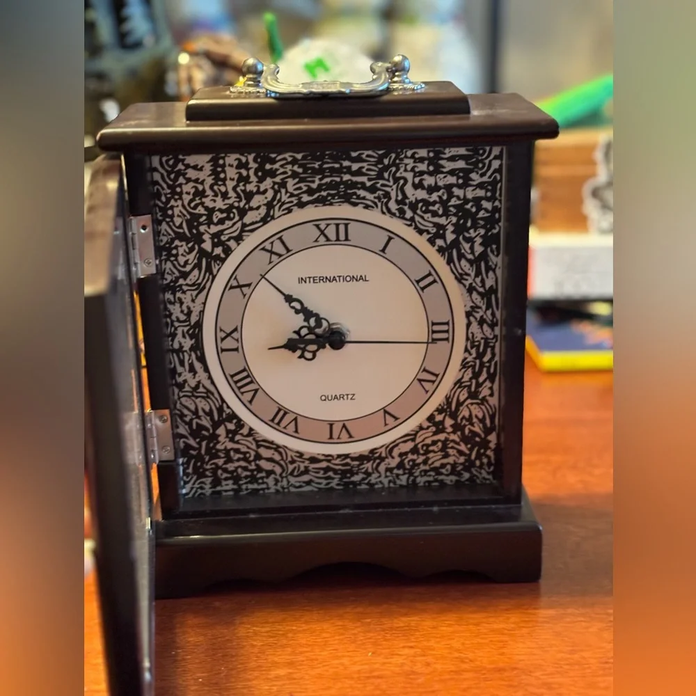 International Silver Co. Mantle Clock Vintage